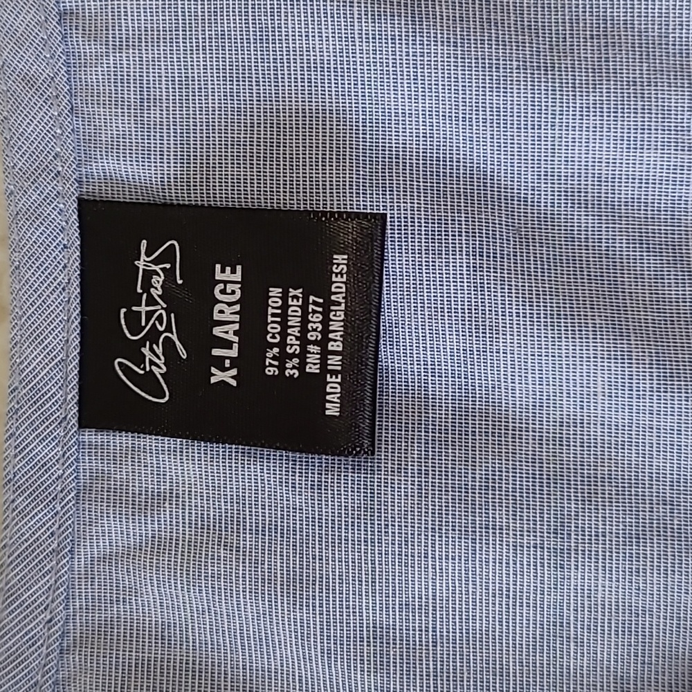 NEW Sleeveless Dress Denim Cotton Blue Penifore Style Ruffle Elastic Waist XL - Picture 4 of 6